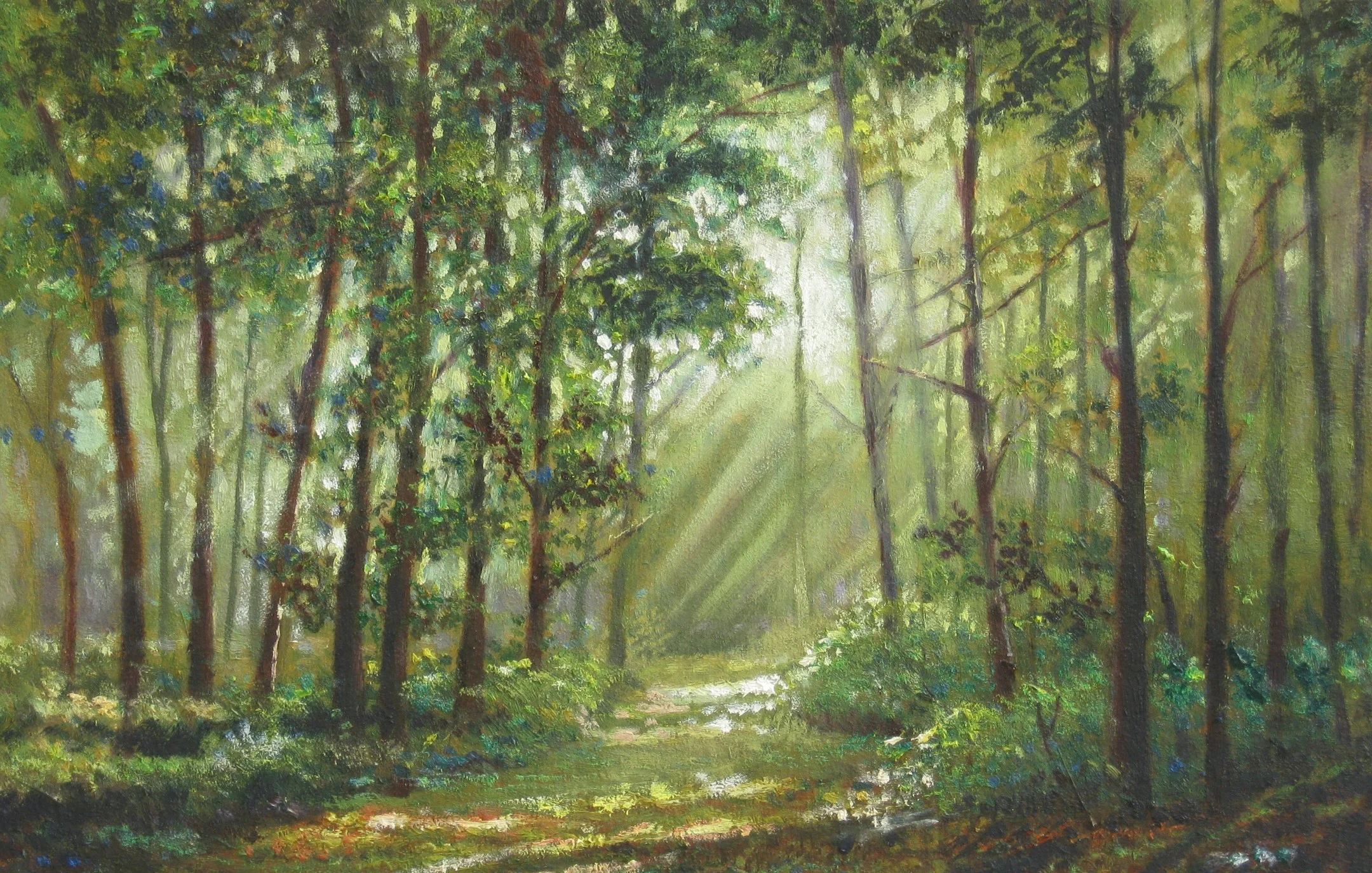 Landscape artwork by Asif Ghayaz